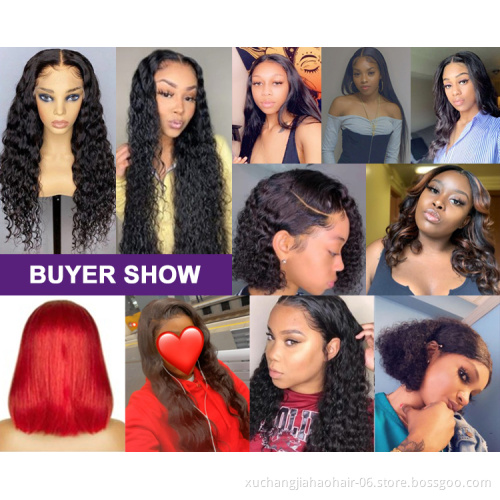 Wholesale lace front wigs 100% raw human hair blonde lace front human hair wigs body wave 613 full lace wig